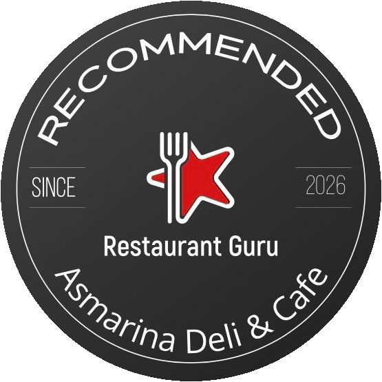 Recommended on Restaurant Guru 2026 — Asmarina Deli & Cafe